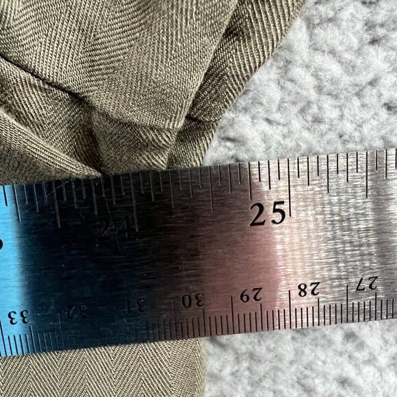 White Stag Womens Top 14W/16W Green Long Sleeve Button Front Heavyweight Shirt - Picture 7 of 9